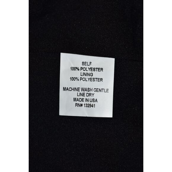 B5 Auth AMANDA UPRICHARD Black Fit & Flare Mini Dress Size P $185 - Picture 7 of 7